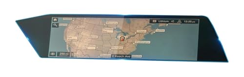 Film navigation BMW X6 12,3" en verre trempé pour tableau de bord GPS 2020-2022