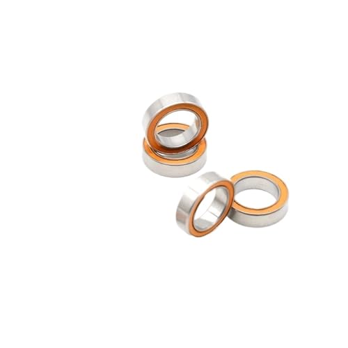 Roulement S6700-2RS en acier inoxydable 10x15x4 mm pour modélisme et bricolage - Lot de 4