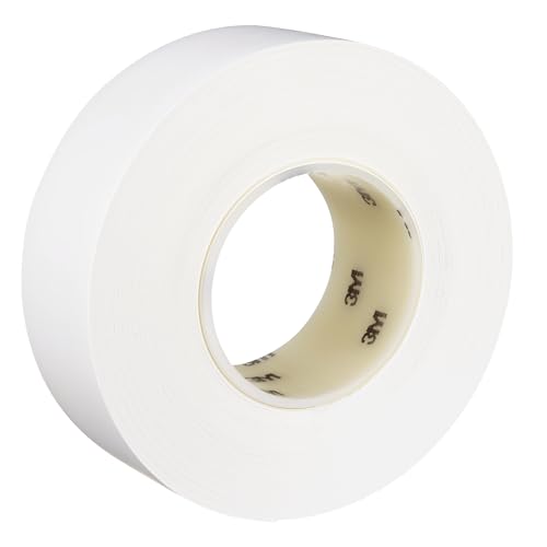 3M Durable Floor Marking Tape 971, White, 2 in x 36 yd, 17 mil, 1 Roll