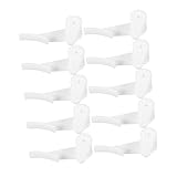 TOYANDONA 10 Stück Teiliges Lampenschirm clips aus Robustem Kunststoff Stabile Befestigung für Deckenleuchten mit Aufsatz Einfache Montage Geeignet für LED deckenleuchten und Lichtplatten