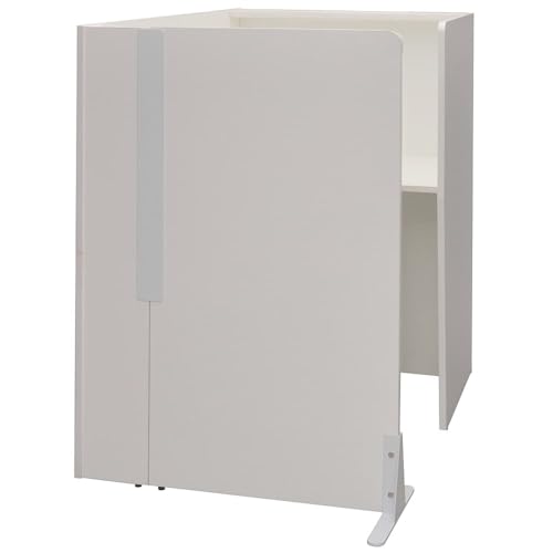 ノーブランド品 パーソナルブース ホワイト