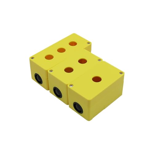 Boîtier bouton-poussoir 16mm perforé 2 positions plastique