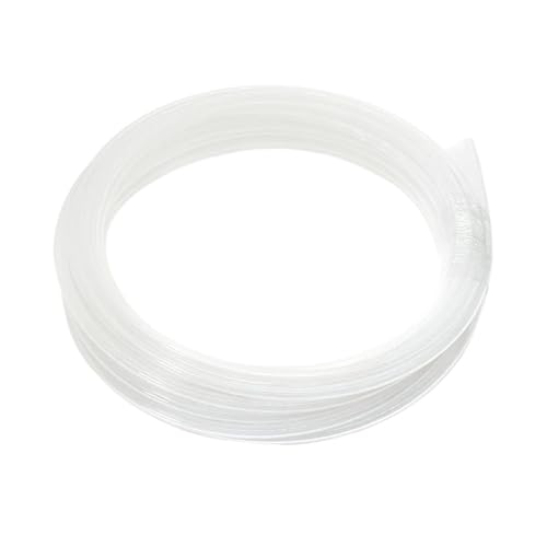 ID 0.8~12mm Transparent PTFE Tube High Temperature Resistant Chemical Resistant Low Friction Lab Industry Pipeline with Bore(1M_ID 6XOD 7MM)