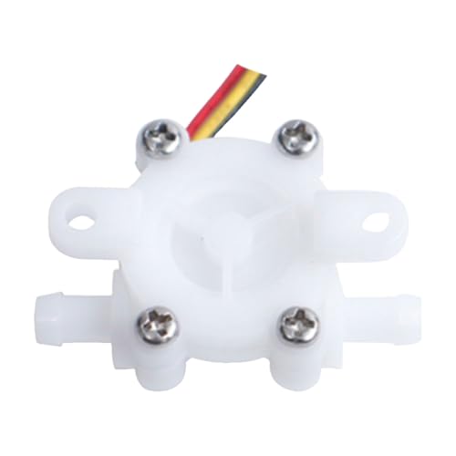Válvula interruptor y sensor de flujo para automatizar el riego del jardín