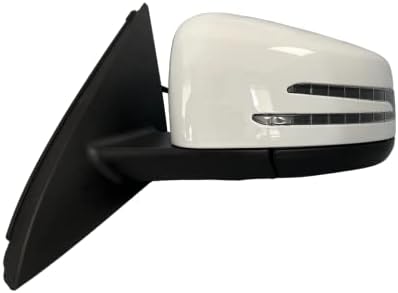 #80 8th Gear White Left Driver Side Mirror Compatible with Mercedes GLA250 GLA45 AMG 2015 2016 2018 2019 2020 GLA 250 GLA 45 image 5