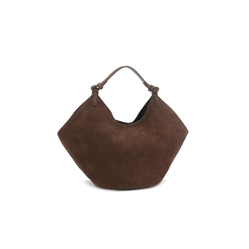 Small Classic Suede Leather Shoulder Bags Purse for Women,Fashion designer Tote Handbags, for travel, shopping, parties.