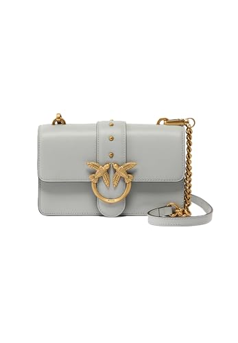 Sac Pinko Love One Mini bleu gris, l'accessoire idéal de vos soirées et sorties urbaines