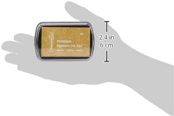 Dovecraft Pigment Ink Pad-Natural, 8.5 x 2 x 6 cm, Gold