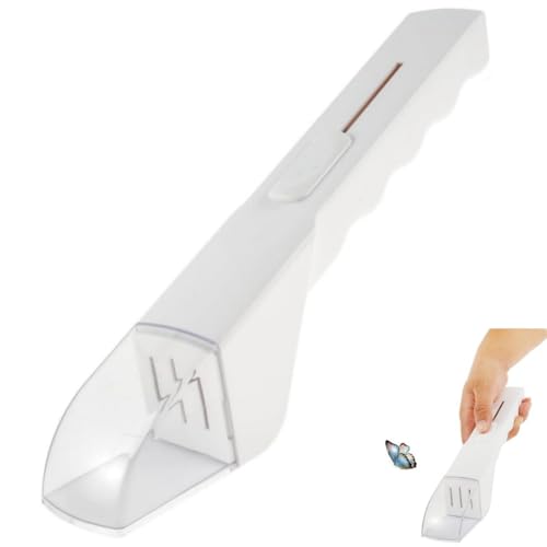 捕虫器 バグキャッチャー 昆虫キャッチャー 虫取り 虫キャッチャー 観察 採集 触らない 捕獲器 カメムシ対策 (ホワイト)のサムネイル