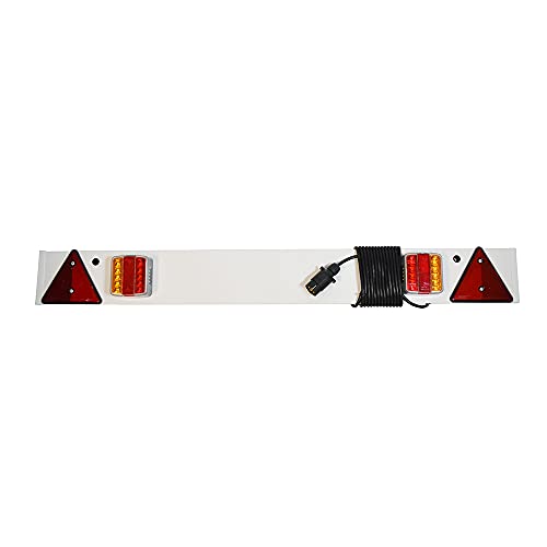 Maypole 4 ft (1.215m) Trailer Lighting Board with LED Lights, 6 M Cable & Plug