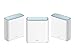 D-Link M32-3 Eagle PRO AI AX3200 Mesh System (3er Set, AI Wi-Fi/Traffic Optimiser, AI Parental Control, Gigabit Ports, MU-MIMO, 1024 QAM, OFDMA, WPA3, kompatibel mit Alexa/Google Assistant)