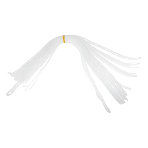 WATIIFUFU Tiras de Conexión para Perchas de Plástico Blanco Antideslizantes, Paquete de 20 Unidades, Organizador Compacto para Armario, Adecuado para Colgar Ropa Pesada y Optimizar Espacio