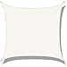 FDGDFG Voile D'ombrage Rectangulaire pour Jardin Terrasse Camping Fête Piscine Anti UV Imperméable Rectangulaire Auvent Voiles D'ombrage Couverture D'auvent,White-2.5 * 3m