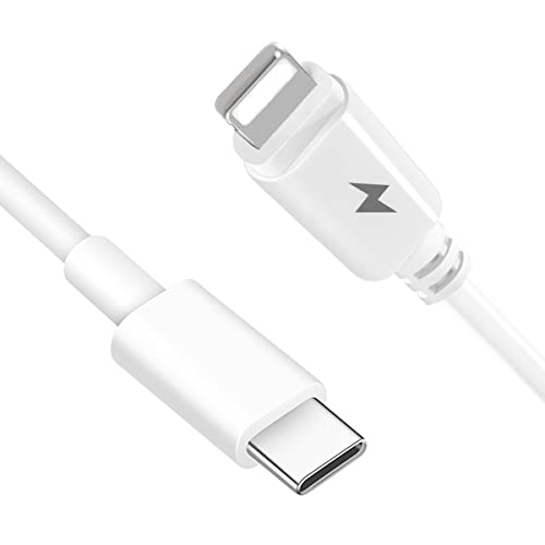 APOKIN Câble USB C vers Lightnin 1.2M [Certificat MFi] Câble de chargement IP LPhone Charge Rapide Power Delivery Câble Type C vers Lightnin pour lPhone IP 13 Pro Max/13 Mini/12 Pro/11/SE