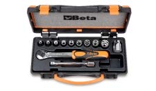 Jeu de douilles 910B/C10-10 LL haute résistance avec ses 2 accessoires