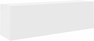 Kangmusi 860094 - Armario de pared para baño (100 x 25 x 30 cm), color blanco