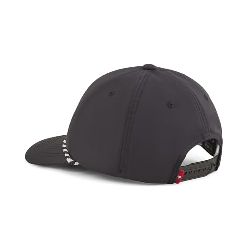 Image of Puma Golf Men's PARS & Stripes Rope TECH Cap, Puma Black