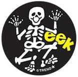 Trend Enterprises eek/Bone Scent Retro Scratch 'n Sniff Stinky Stickers by 24 Seals/Pack - Authentic 1980s Designs!
