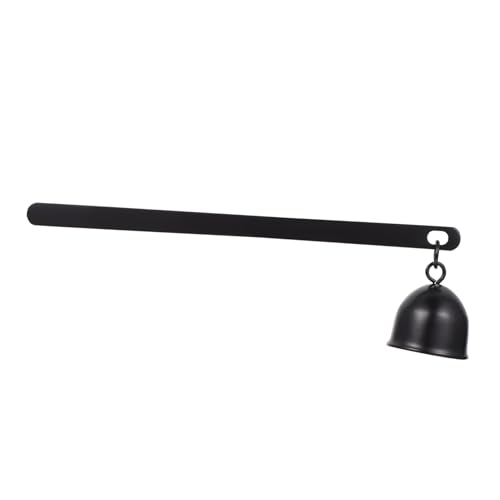 MUCKLILY 1Pc Vintage Stainless Steel Candle Snuffer Long Handle Extinguisher Tool for Easy Candle Wick Cover Ergonomic Design for Tapered Candles Present for Family and Friends