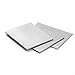 Electroplating Plate 99.9% Pure Nickel Anode Sheet for Industrial Electroplating Applications Scientific Research (3X60X70MM)