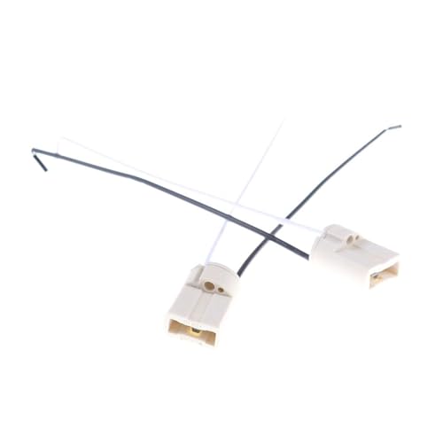 SBTRKT 5pcs Lamp Holder G9 Lamp Base Socket Adapter Converter Connector Cable LED Halogen Light Bulb Base Ceramic