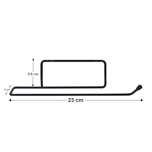 Image of Everline Toilet Paper Holder (Black)