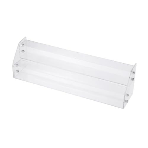 Healeved Organizer Trasparente Acrilico Strati per Smalti e Cosmetici Espositore Compatto e Resistente per Unghie Compatto ed Elegante per Vanity e Bagno