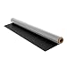 IncStores Reversible Vinyl Rolled Portable Dance Floor Mats (Black/Grey, 63" W x 10' L)
