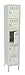 Tennsco BS5-121512-1-MGY 5 Tier Box Locker with Legs, Assembled, 5 Openings, 12" Width, 15" Length, 66" Height, Medium Grey