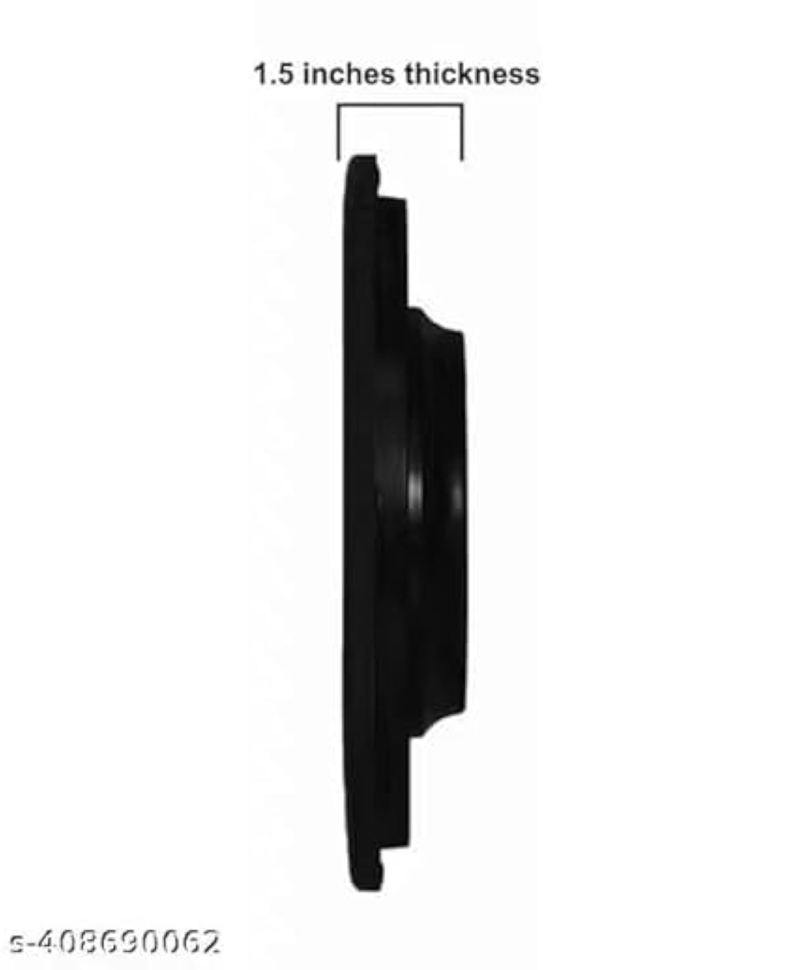 Sports Car Wall Clock, Black Dial Design