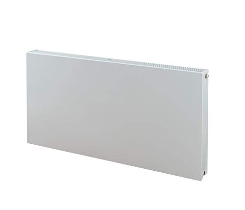 1100mm(w) x 600mm(h) White TYPE 22 / K2 Flat Panel, Designer Landscape Radiator - 6101 BTU's Central Heating Radiator (Double Panel/Double Convector)