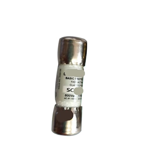 Fusible SC-6 6A 600Vac évite la surchauffe de vos circuits avec sa fusion rapide 10x33mm