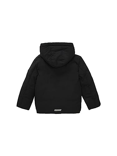 TOM TAILOR Jungen 1038482 Winter Parka mit Abnehmbarer Kapuze, 29999-Black, 104/110