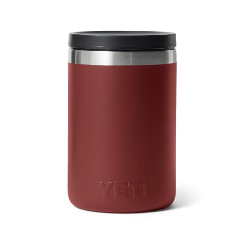 Image of YETI Rambler 16 oz Food Jar, Vacuum Insulated, Stainless Steel, With Airtight Lid, Stag Red