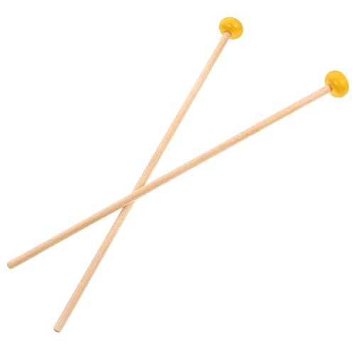 BESPORTBLE 1Pair Xylophone Mallets with Solid Handles Durable Percussion Sticks for Various Instruments for Musicians and Performance Use