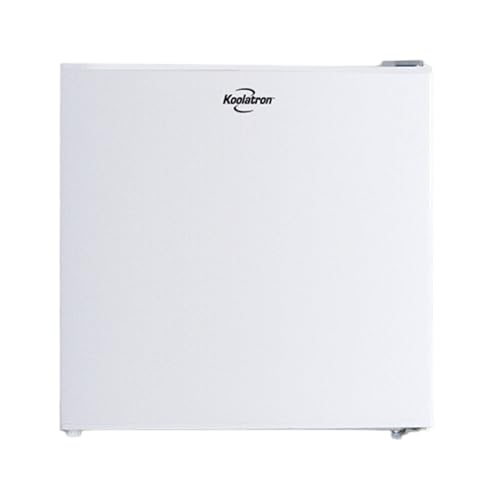 Koolatron Refrigerator - 1.7 Cubic Feet Capacity, White Mini Fridge With Freezer For Kitchen, Bedroom, office, Dorms, Cool Storage For Wine, Beverages, Compact Free Standing, Neveras Pequeñpara by Koolatron - Used condition - US$111.61