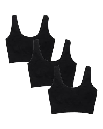 Image of Fruit of the Loom Women's 3-Pack Seamless Full-Coverage Back Smoothing Wireless Bra