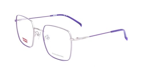 LEVIS Glasses LV 7012/F/LEV 4EN Violet Silver 52/21/140 Women