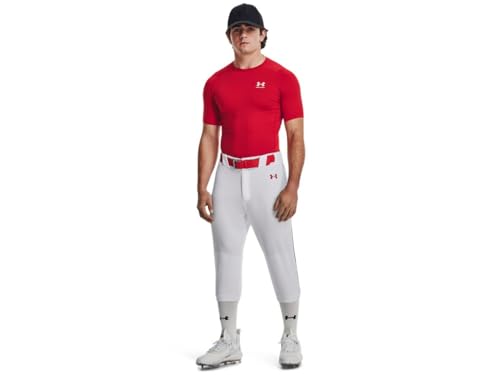 Under Armour - - Apito Gameday Vanish Knckr para homens, branco/vermelho, XG