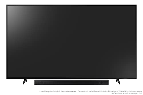 Samsung HW-B540 2.1-Kanal B-Soundbar (Deutsches Modell), Dolby 2.0 und DTS Virtual:X, Adaptive Sound Lite, Game Mode [2022], Schwarz - 1