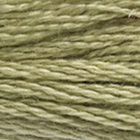 Image of DMC 117-3013 Six Strand Embroidery Cotton Floss, Light Khaki Green, 8.7-Yard