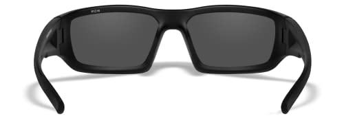 Wiley X Censor Polarized Sunglasses, Safety Glasses For Men And Women, Uv Eye Protection For Shooting, Fishing, Biking, And Extreme Sports, Black Frames, Tinted Lenses Ballistic Rated #TOP3