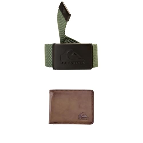 Ceinture Quiksilver Principal Schack et portefeuille Rays : coffret cadeau homme