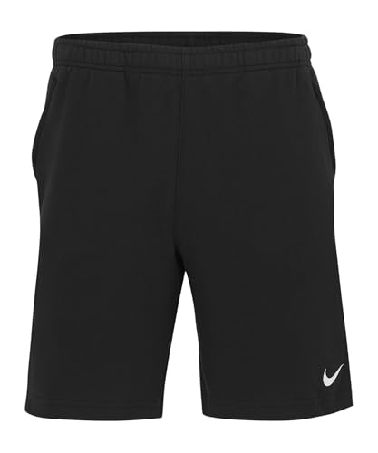 Short Nike Mens Team Short Ft noir en molleton doux pour homme