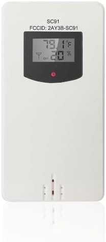 SMARTRO Wireless Remote Sensor Indoor Outdoor Thermometer Replacement for SC91/SC62