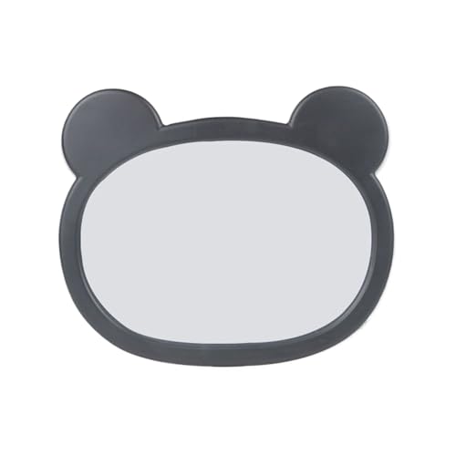 Shaersu Espejo Para Silla De Auto Bebé Giratorio 360 Grados,Espejo Trasero Para Asiento Infantil Coche | Monitor Retrovisor Irrompible Con Marco De Dibujos Animados Para Asiento Trasero Y