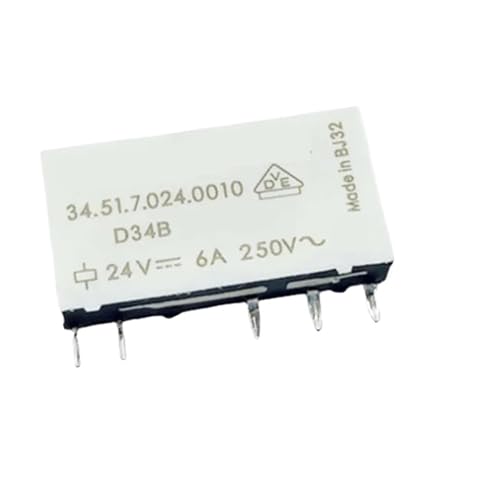 Relais 24 V DC 34.51.7.024.0010 Inverseur 5 Pins 6 A Tension Continue Circuit