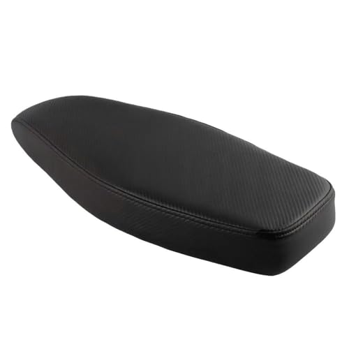 Coussin de siège moto arrière plat noir pour conducteur et passager compatible S50 S51 S70