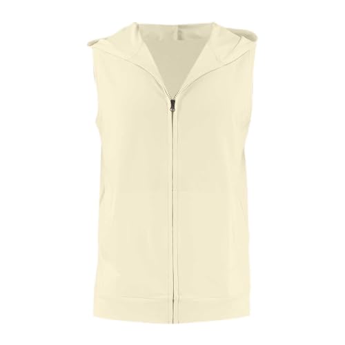 Chaqueta sin mangas y chaleco deportivo con capucha para entrenamiento de mujer fitness