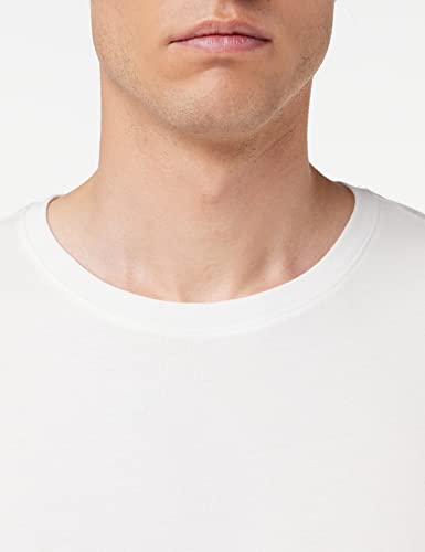 G-STAR RAW Men's Side Logo T-Shirt, Bianco (white